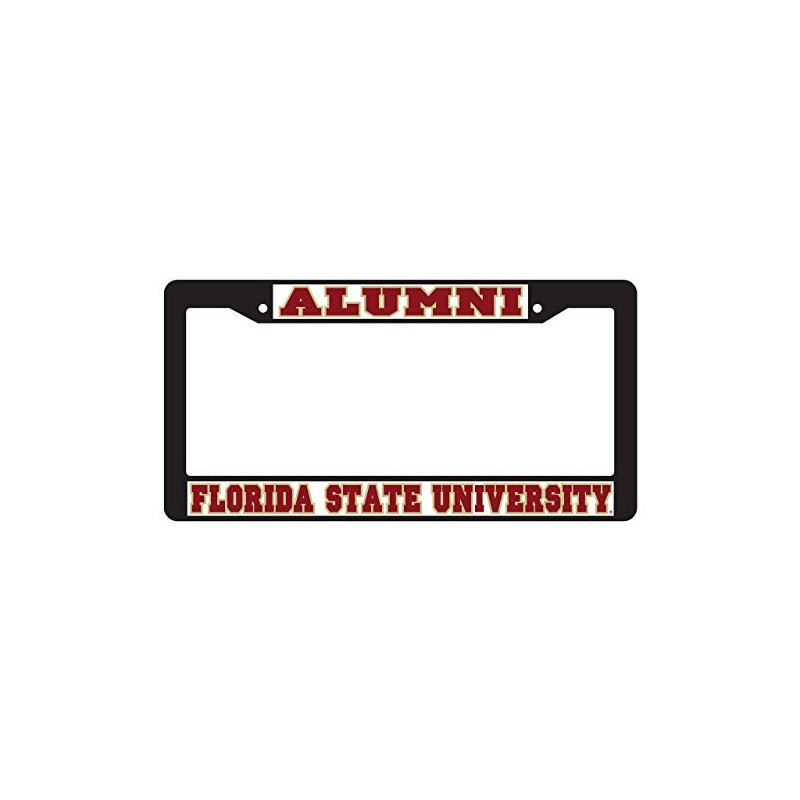 Florida State Seminoles Plate Frame (BLACK PLATE FRAME FSU ALUMNI