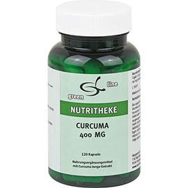 Green Line Nutritheke Curcuma 400 mg Capsules, Pack of 120 Capsules