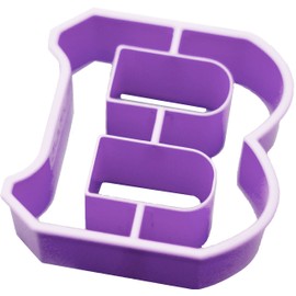 Live Greek, Greek Alphabet Letter Shaped Cookie Cutter,BETA Shape, 3 Inches Long, Great Gift, Big Sis/Lil Sis, Fundraising, Parties, Sororities, Fraternities, Panhellenic, Art Stencil 1pc