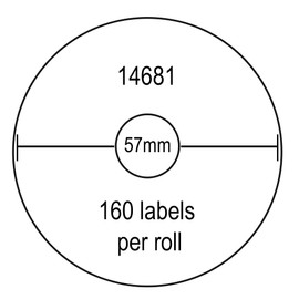Compatible with Dymo 14681 Thermal White Address Labels for LabelWriter 4XL 450 400 330 320 310 Twin Turbo Duo Seiko SLP 450 430 420 400 240 220 200 120 100 Pro Plus (Pack of 1)