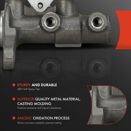 A-Premium Brake Master Cylinder with Reservoir and Cap Compatible with Honda and Acura Vehicles - Civic 2012-2015, ILX 2013-2015