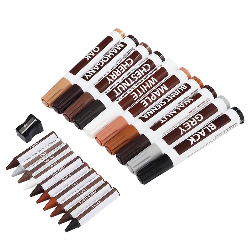 10Pcs Furniture Markers Waterproof Quick Dry Scrub Resistant Widely Used