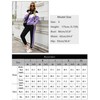 Women 2 Pieces Sweatsuits Zip Up Track Suit Matching Set