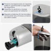 AIKE Dispensador de jabón automático líquido para montaje en pared,