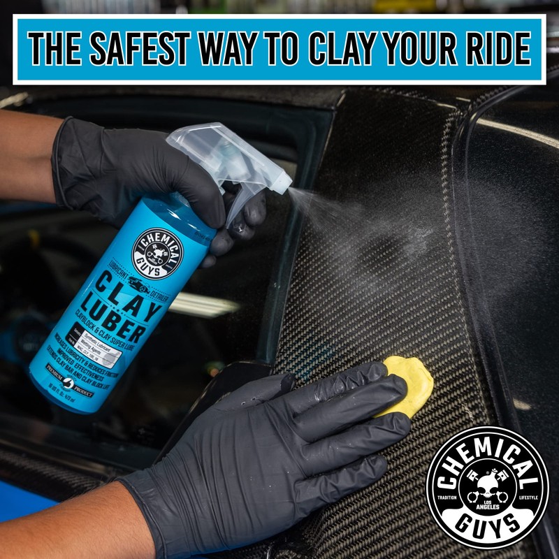 Chemical Guys Clay Bar and Luber Synthetic Lubricant Kit -