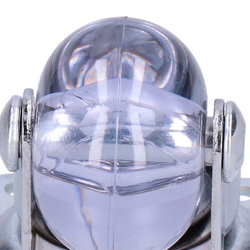 4 Pcs Swivel Caster Heavy Duty Stainless Steel Transparent PU