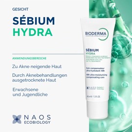 Bioderma Sébium Hydra Moisturising Compensating Care 40 ml