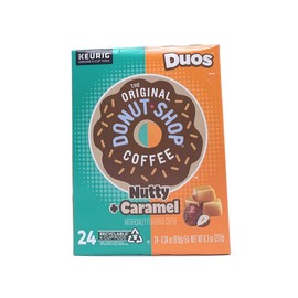 Donut Shop Nutty + Caramel Duos k cups 24 count