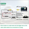 Tailgate Handle Reverse Backup Camera Replacement for Dodge Ram 1500