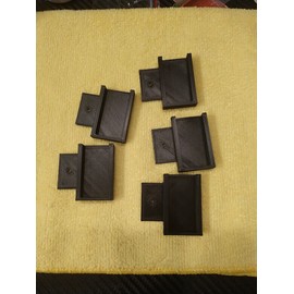 NCE  3D printed mounting bracket for NCE DB20 Block detector (Lot of 5)