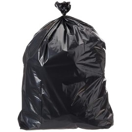 RFSLDUN 40-45 Gallon Trash Bags Heavy Duty 50 Count Large Black Plastic Garbage Bags for Home, Kitchen, Commercial, Yard, Lawn (Black, 50 Count(39"X47"))