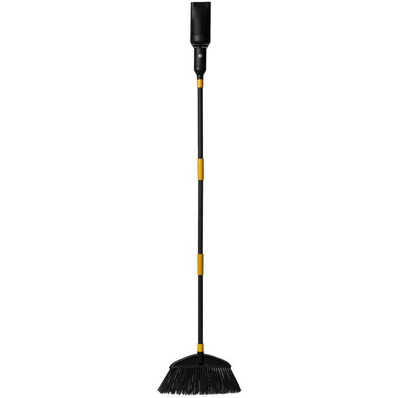 Outdoor Broom with Built-in Lightweight Rechargeable Cordless Mini Leaf Blower