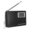 CS‑106 Full Band Radio Mini FM/AM/SW/MW Receiver with Digital Clock