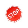 CHILDWEET 1pc Stop Traffic Sign Notice for Use Border for