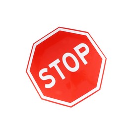 CHILDWEET 1pc Stop Traffic Sign Notice for Use Border for Bars Cafes Dining Rooms and