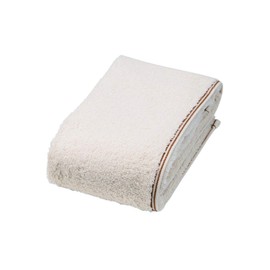 Tenma Denim Style Face Towel, White, Approx. 13.4 x 31.5 inches (34 x 80 cm)