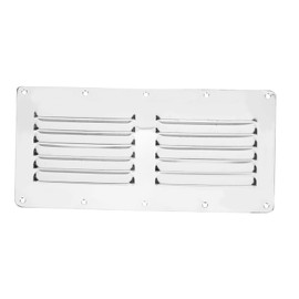 GANAZONO Air Louvered Flush Exhaust Vent Cover Durable Stainless Steel Accessory for Boat Ventilation Professional Structure Resistant Design Easy Installation for Use