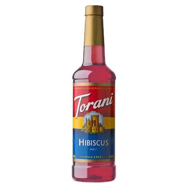 Torani Syrup, Hibiscus, 25.4 Ounces (750 mL)