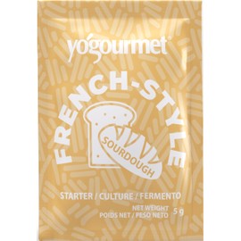 Yogourmet Sourdough Starter (1 Sachet = 10 loaves) - Make Bread at Home - French Style Sourdough Starter Culture - All Natural, Allergen Free, Kosher - 5 g Sachet