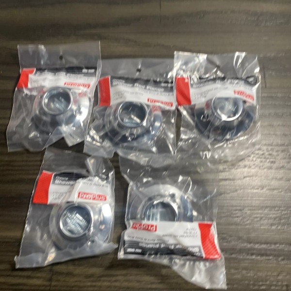 ProPlus 194001 Chrome Plated Shower Rod Flange with Screws Set
