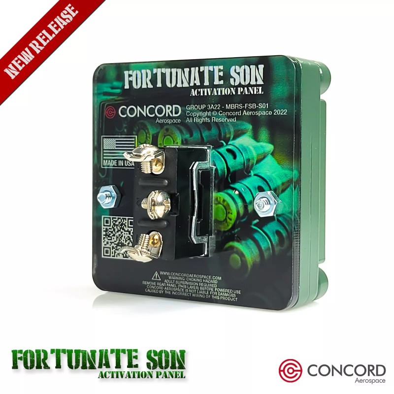 FORTUNATE SON ACTIVATION PANEL - MILITARY GREEN