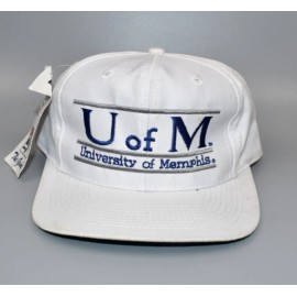 The Game University of Memphis Tigers The Game Split Bar Vintage Snapback Cap Hat - NWT