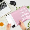 Whaline 100Pcs Blush Pink Poly Mailer 10 x 13 Inch