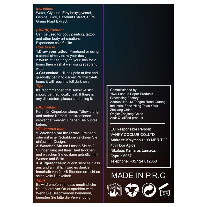 Brow Tint Pen Natural Taupe,Milani,Mbp-01