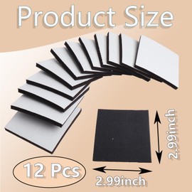Anti Slip Furniture Pads Scratch, Non Skid Legs, Rubber Feet Stoppers Pads for Securing