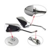 AHL Motorcycle Mirrors Left and Right Set Honda CB400 CB250