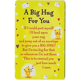 Heartwarmers A Big Hug For You Keepsake Card & Envelope 3.5" x 2" Code K134E