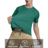 KEFITEVD Men's T-Shirts Breathable Moisture Wicking Shirts Dry Fit Golf