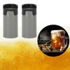 2pcs Beer Foamer Bubble Dispenser Foam Vibration Maker Frother Bar