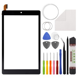 [New] Duotipa Touch Screen Digitizer Replacement for Onn surf 8 inch Tablet Gen 2 100011885,2APUQW829/Onn 8" Kids Tablet 100044018G 100044018P with Repair Tools Kit.(No LCD Screen).