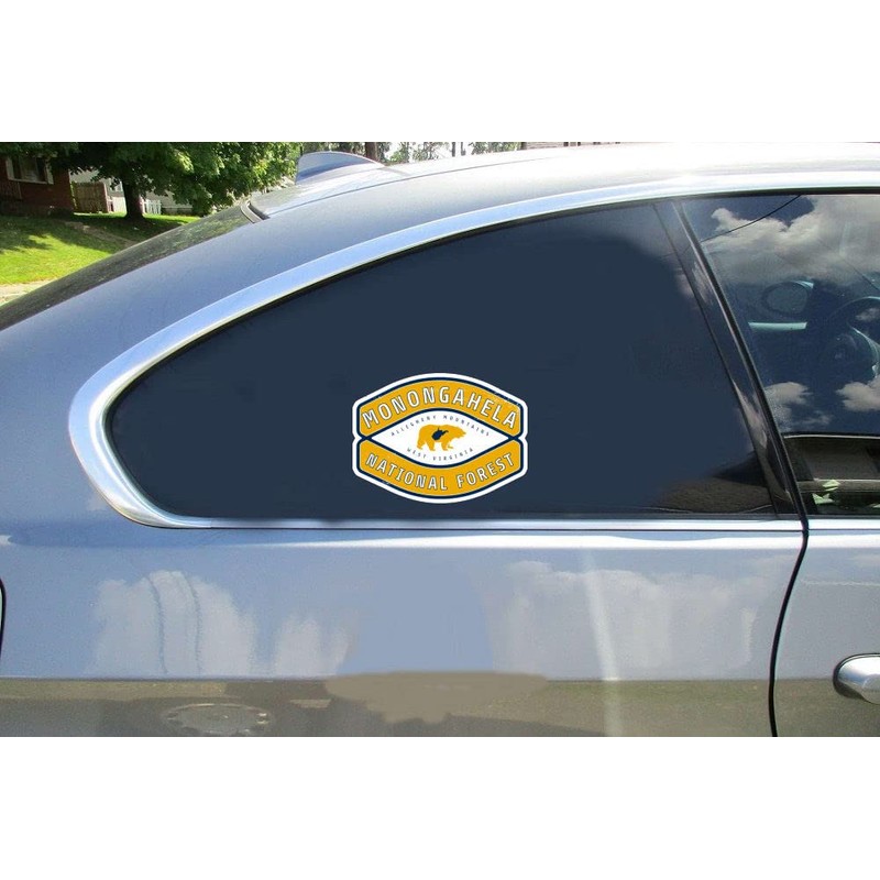 U.S. Custom Stickers Monongahela National Forest WV Sticker 5 Inch