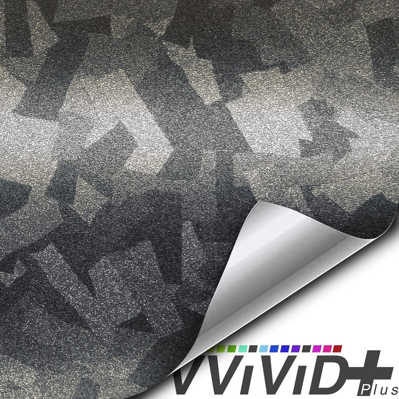 VViViD VViViD+ Forged Composite Carbon Patternless Car Vinyl Wrap Roll