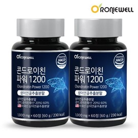 Roniwell Chondroitin Power 1200 60 tablets x 2 / 로니웰 콘드로이친 파워 1200 60정 x 2개