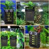 Taicols 4 Pack Aquarium Plant Holder with Hooks and Suction