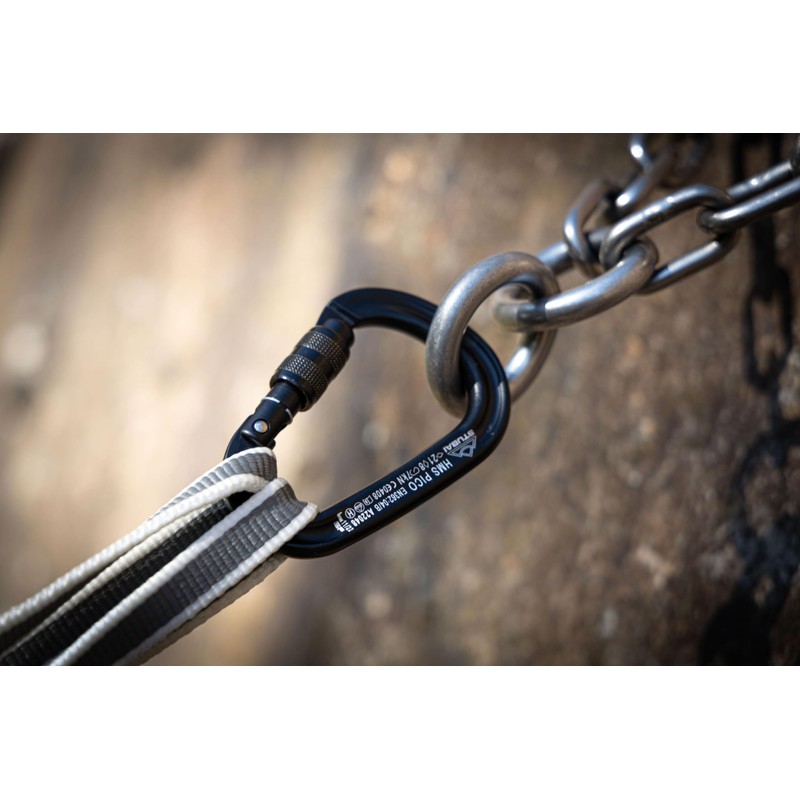 Hms Pico Stubai Sports Easylock with Screw Gate Anodized -