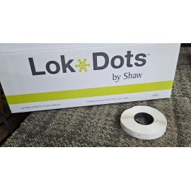 Shaw LOKDR Refill Roll for Shaw LokDots Adhesive Roll Applicator 950 Rolls Available!