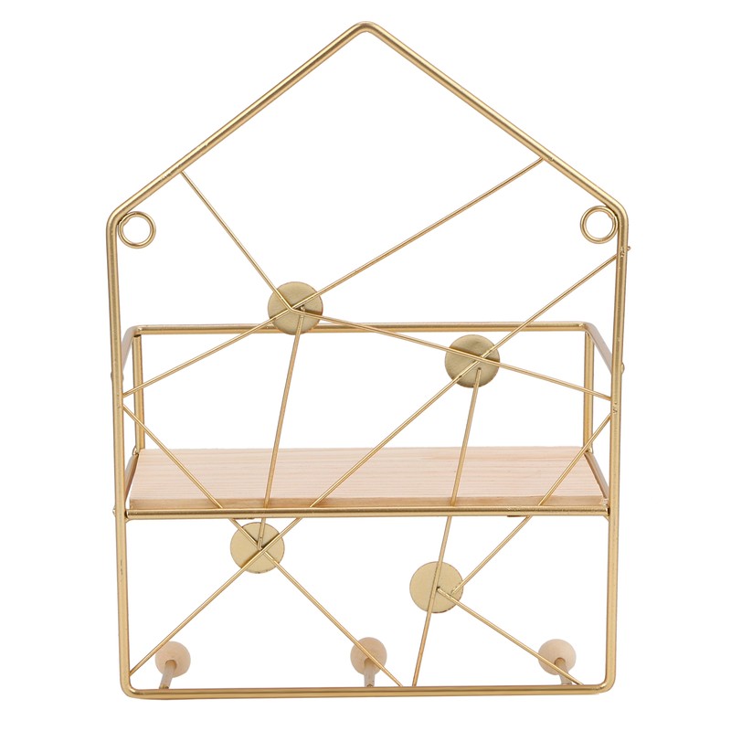 PunchFree Wall Storage Rack Wall Hanging Floating Shelf Bedroom Living