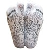 WAKASUGI Foot Acupressure Socks Foot Massage Socks Reflexology Print Socks