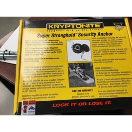 Kryptonite In Ground Super Stronghold Security Anchor Assembly NEW IN BOX 330219