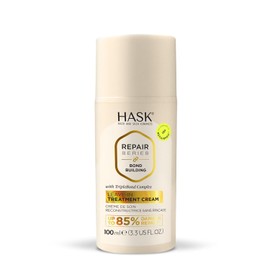 HASK, Crema Reparadora Sin Enjuague, Bond Building, Fortalece y Repara el Cabello, con TripleBond Complex