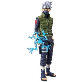 Banpresto Naruto Shippuden Grandista Nero Hatake Kakashi, Multiple Colors (BP16836)