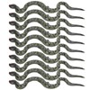 10pcs Inflatable Snakes Toy Scary Snake for Garden Farm Swimming
