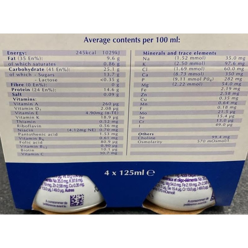 Fortisip Compact Protein Berry (4 x 125 ml)