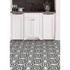 FloorPops Black Dakota Peel & Stick Floor Tiles, FP4282