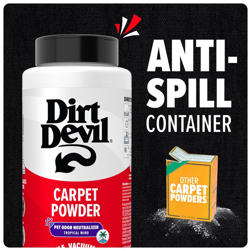 Dirt Devil Pet Carpet Powder, 32 oz, Room Refresher and