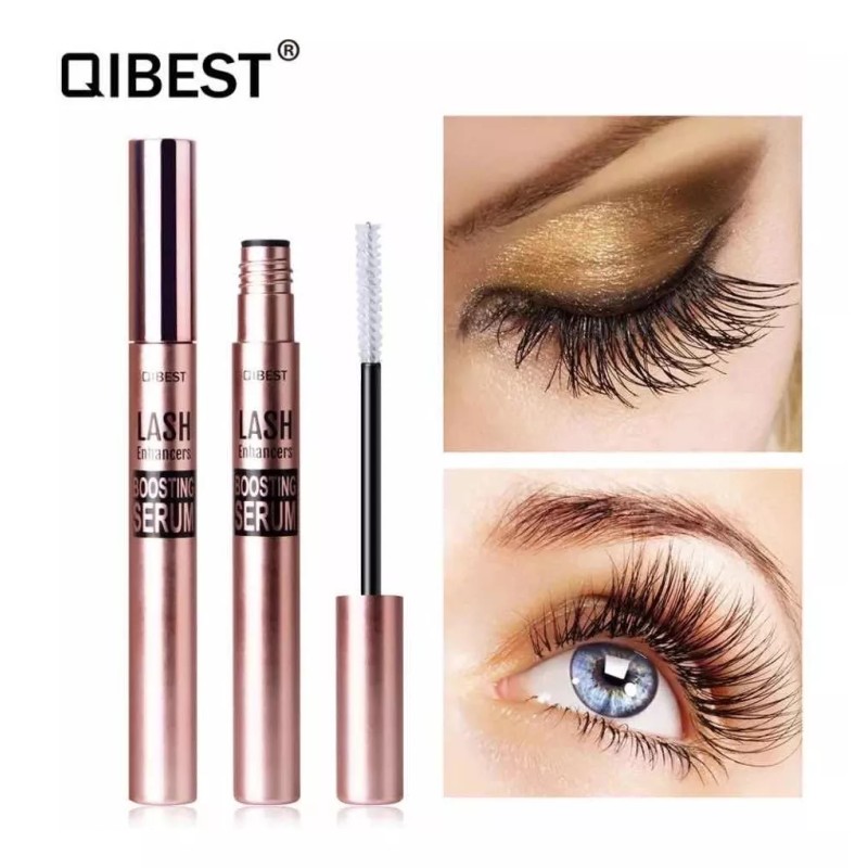 Qibest 3 Serums Tratamiento Crecimiento Pestañas Gruesas Y Largas